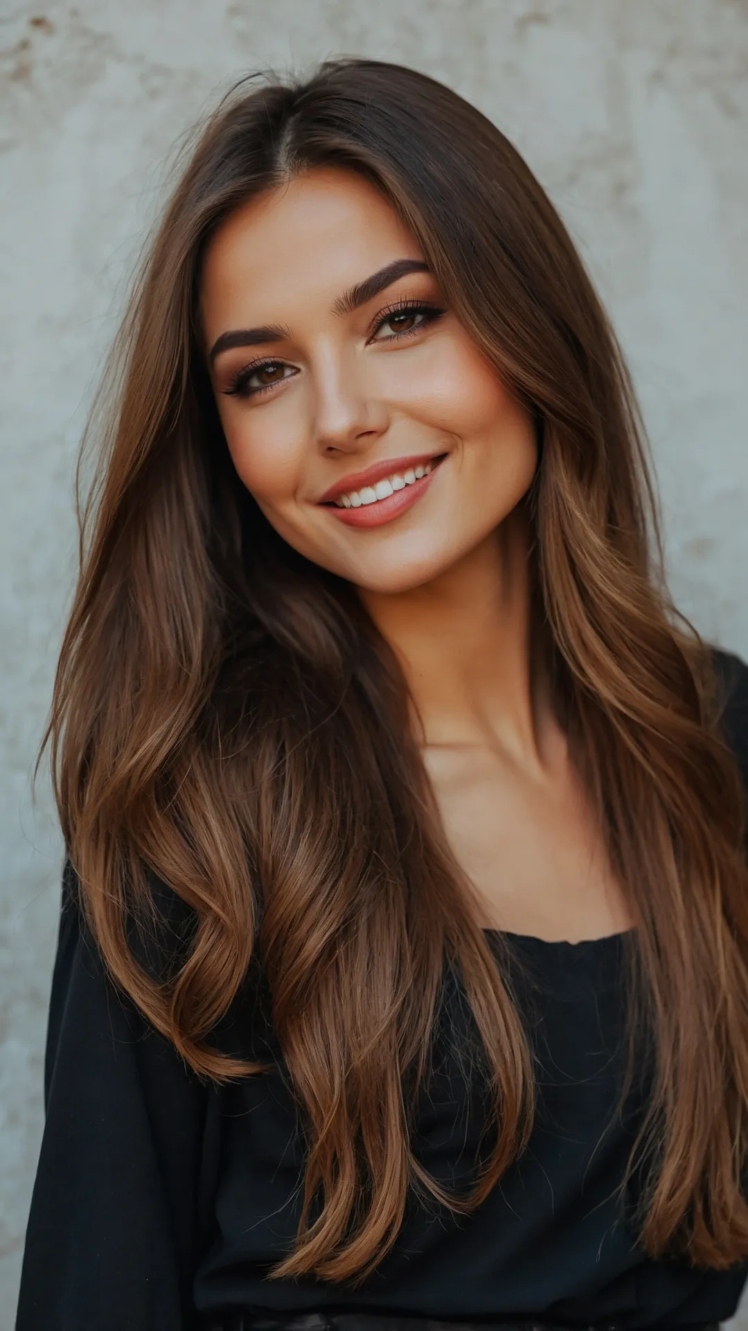 Unleashing the Glam with Purple Highlights on Brunettes 37 Earthy Tresses