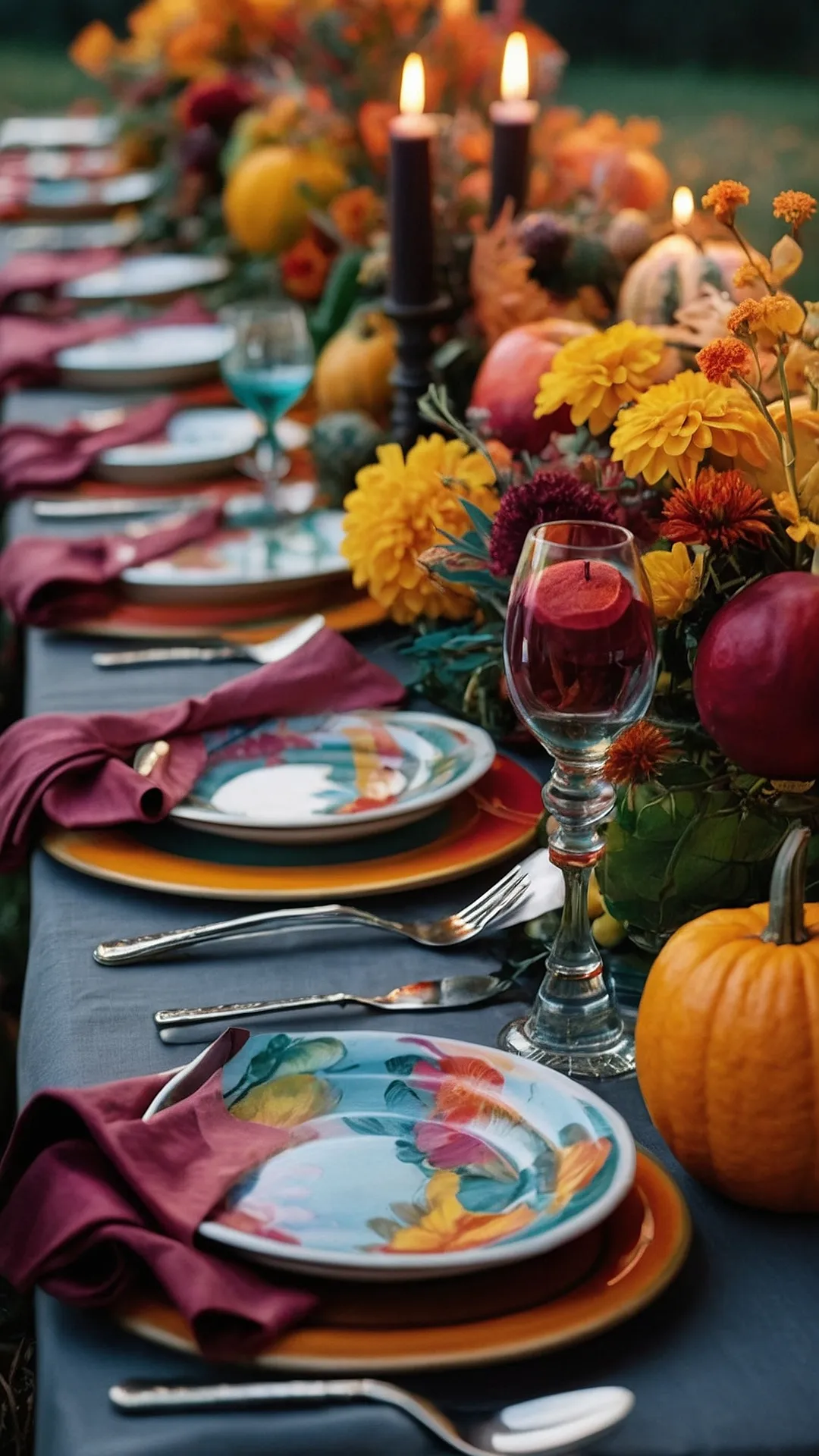 Gobble 'til You Wobble: Thanksgiving Tablescapes That Will Make You Drool