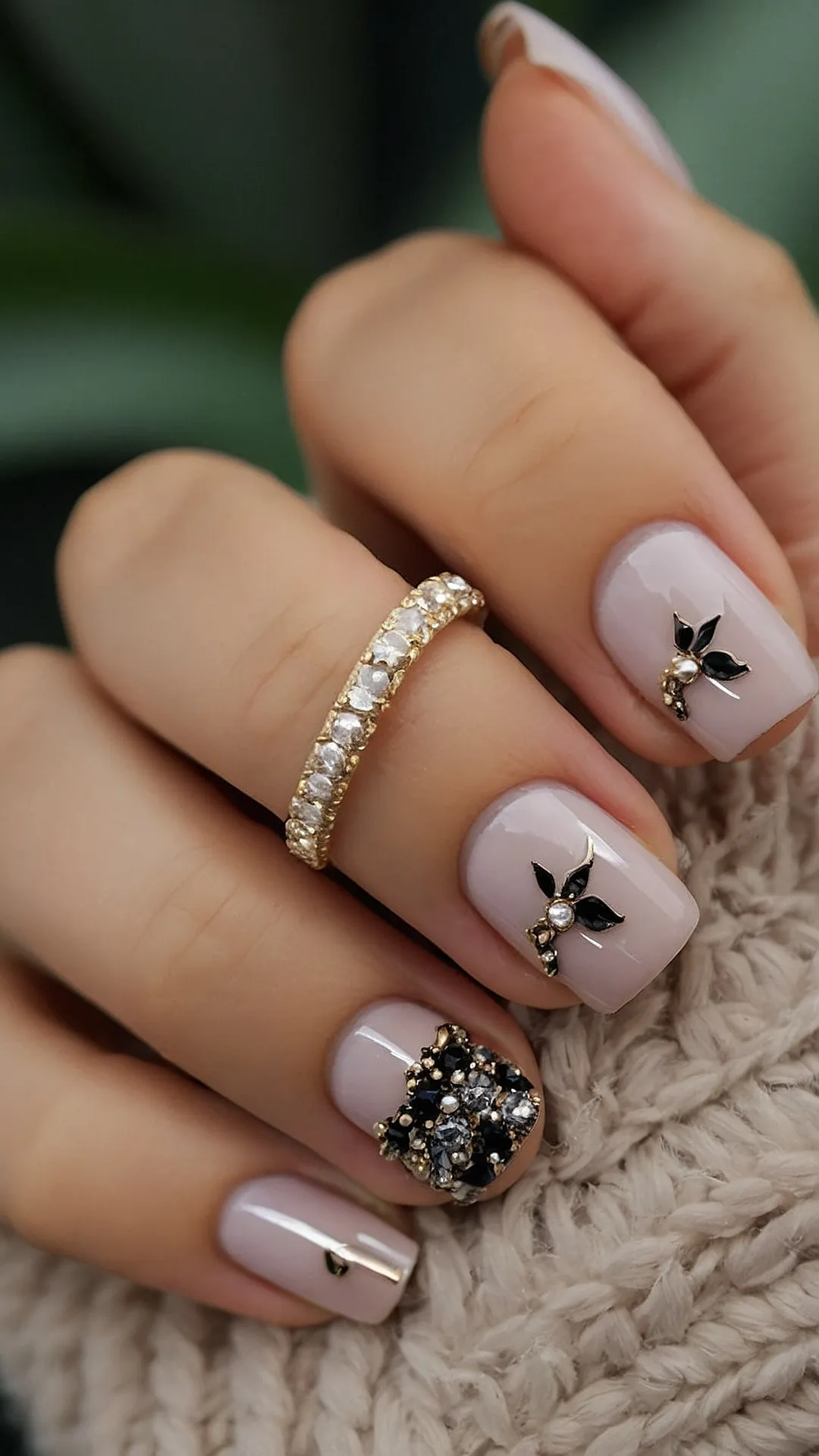 Sparkling Festivities: 15 Adorable Christmas Glitter Nail Ideas 34 Glitter Goals