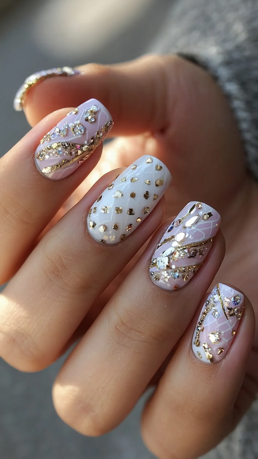 Chic January Nails