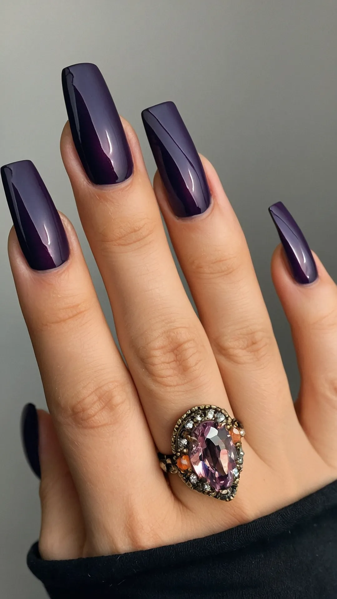 Glamorous Galaxy Nails