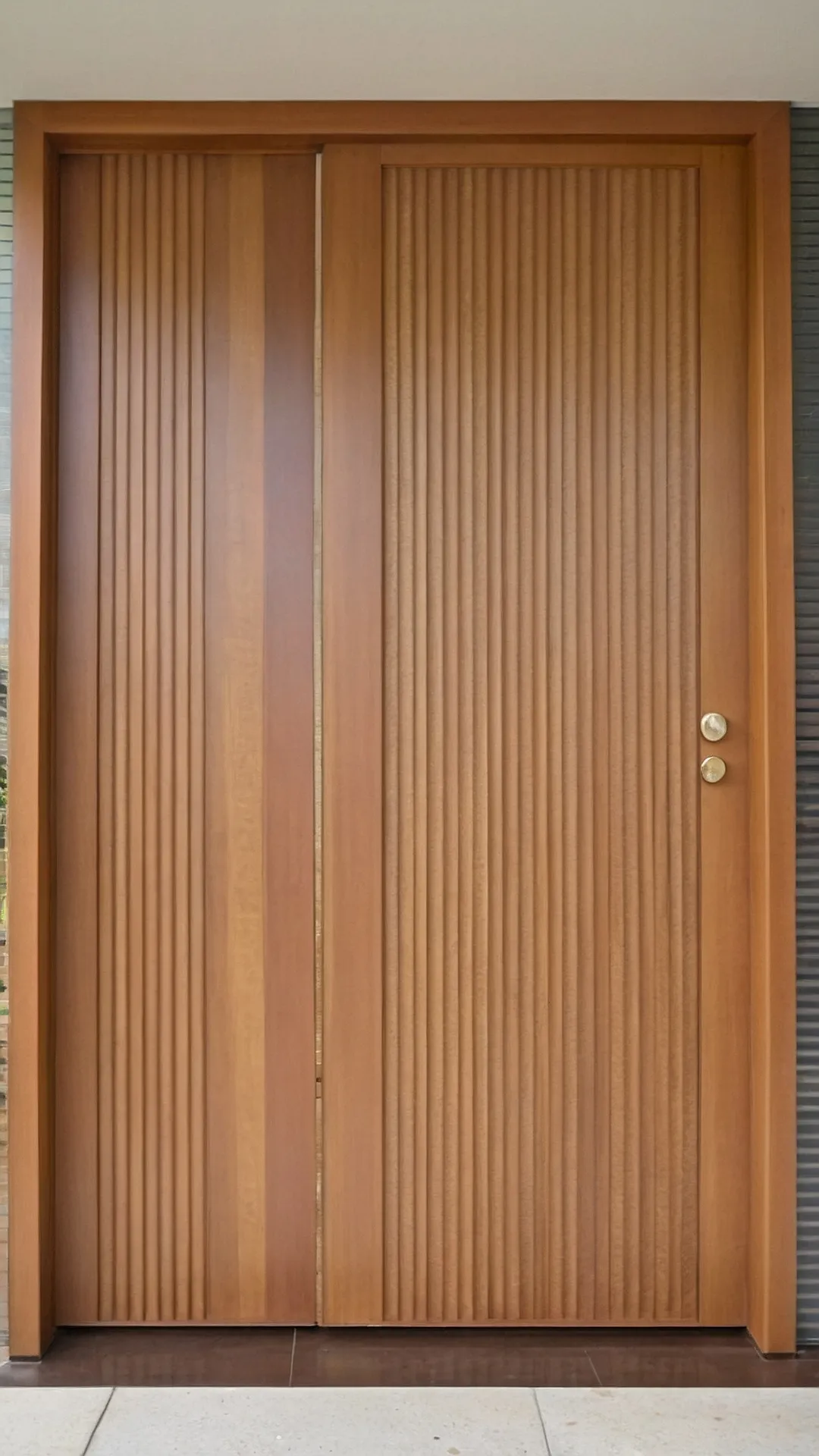 Unlocking Style: 22 Wooden Main Door Design Ideas for 2024 38 Awesome Awaits