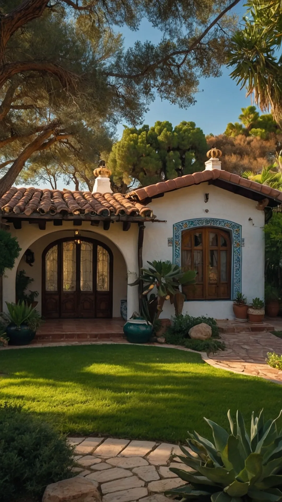 Crafting Virtual Bliss: 20 Spanish Style House Ideas for Your Sims 4 40 Solar Fiesta