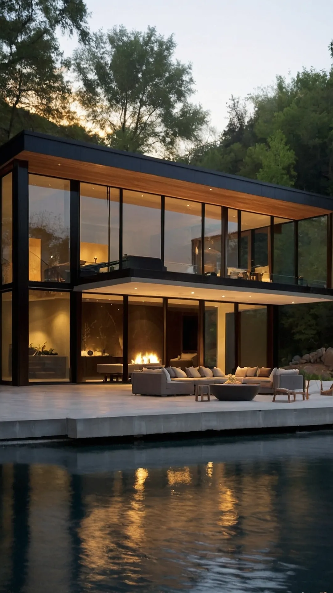Whimsical Waters: 19 Cool Riverside House Designs You Need to See 39 The River's Embrace