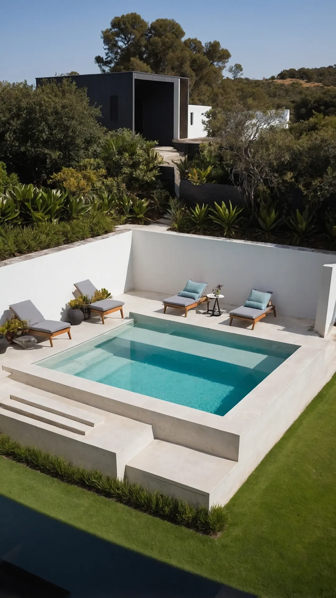 Backyard Bliss: Transforming Small Yards with Tiny Pool Ideas 39 Pint-sized Bliss