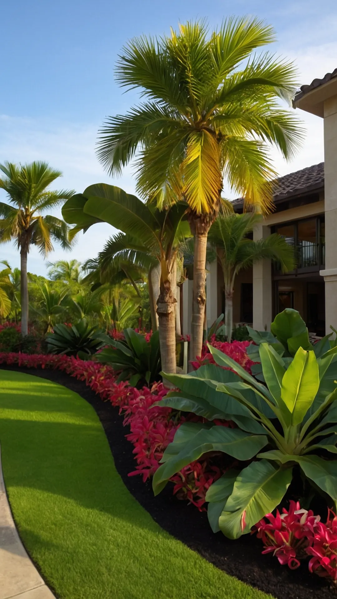 Tropical Oasis: 13 Lush Landscape Design Ideas for a Modern Touch 45 Palm Springs Envy: