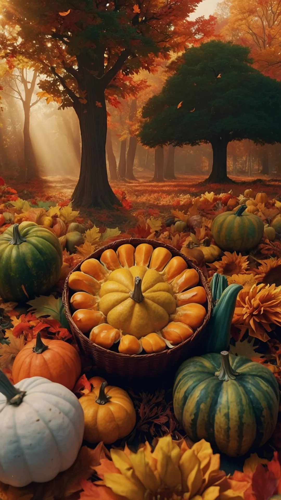 Transform Your November with 10 Fun Thanksgiving Wallpaper Designs** ** 37 Pumpkin Palooza