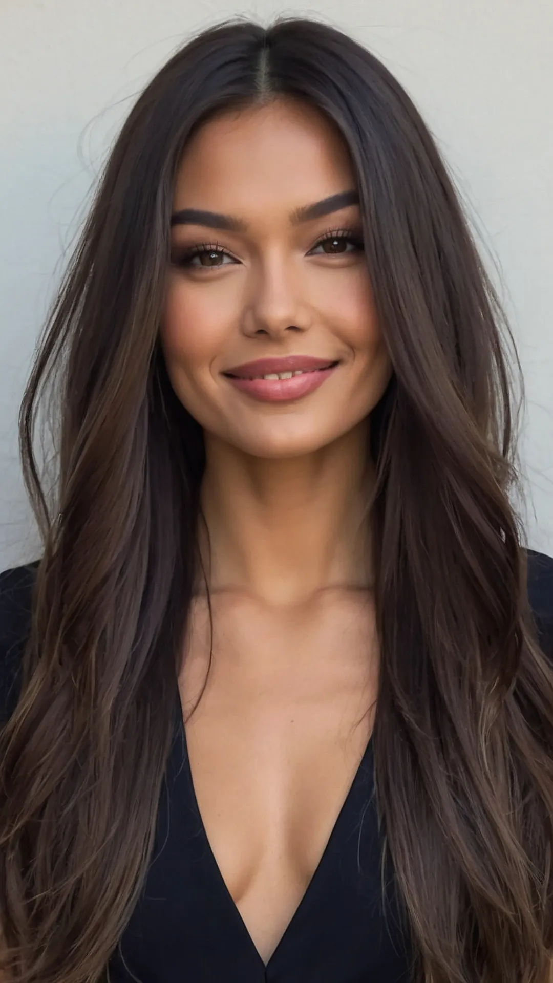 17 Effortlessly Gorgeous Long Straight Hairstyles for Any Wedding! 41 Totally Straightfire
