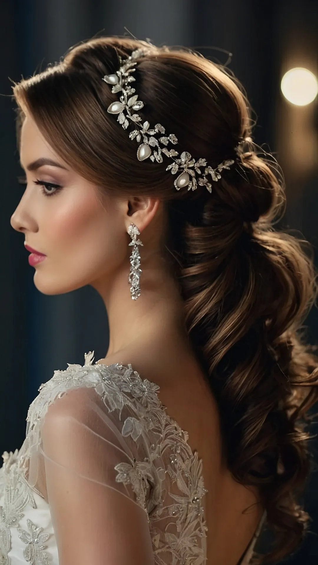 18 Gorgeous Half Up Half Down Wedding Hairstyles for Every Bride 41 Half-Up, Totally Stunning