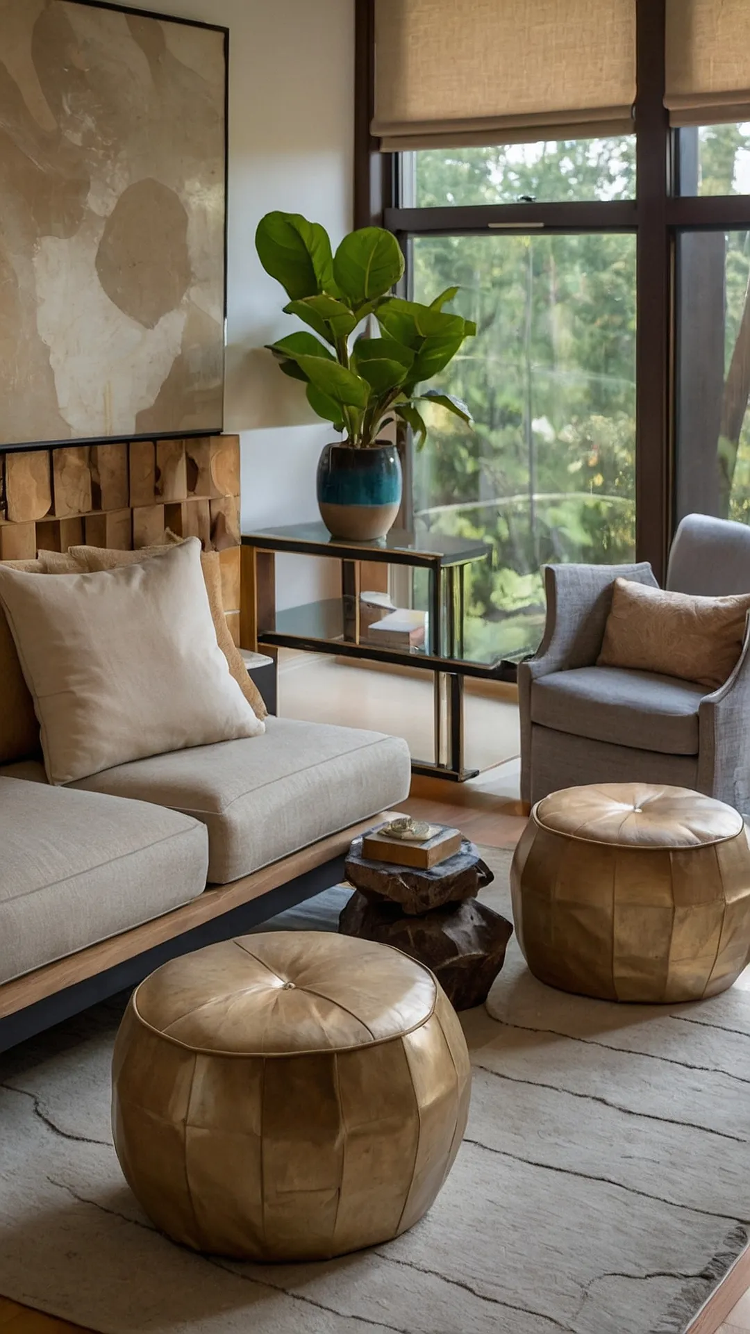 20 Creative Organic Modern Living Room Ideas for Dynamic Spaces 38 Wooden Wonders: Organic Living