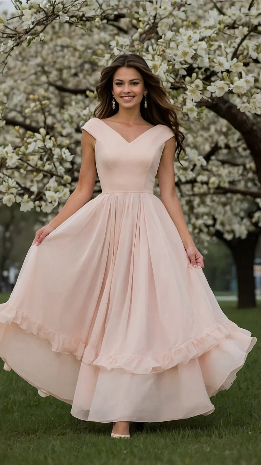 Fashion Forward: 15 Long Frocks That Are Perfect for Every Occasion 34 Floral Frock-lore