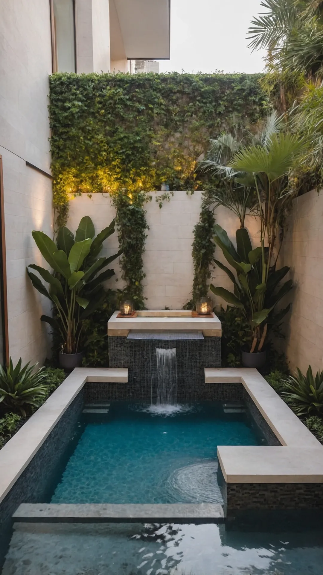 Backyard Bliss: Transforming Small Yards with Tiny Pool Ideas 35 Quaint Cool Zone