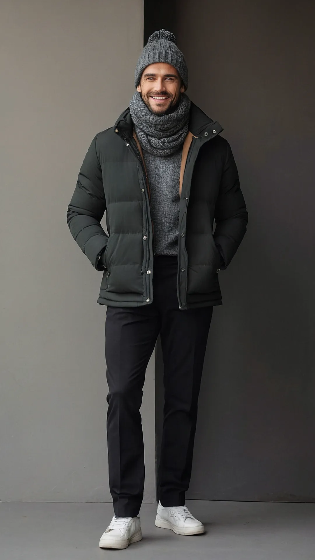 Elevate Your Winter Aesthetic: 17 Streetwear Outfits for the Fashion-Forward Man 31 Arctic Chic