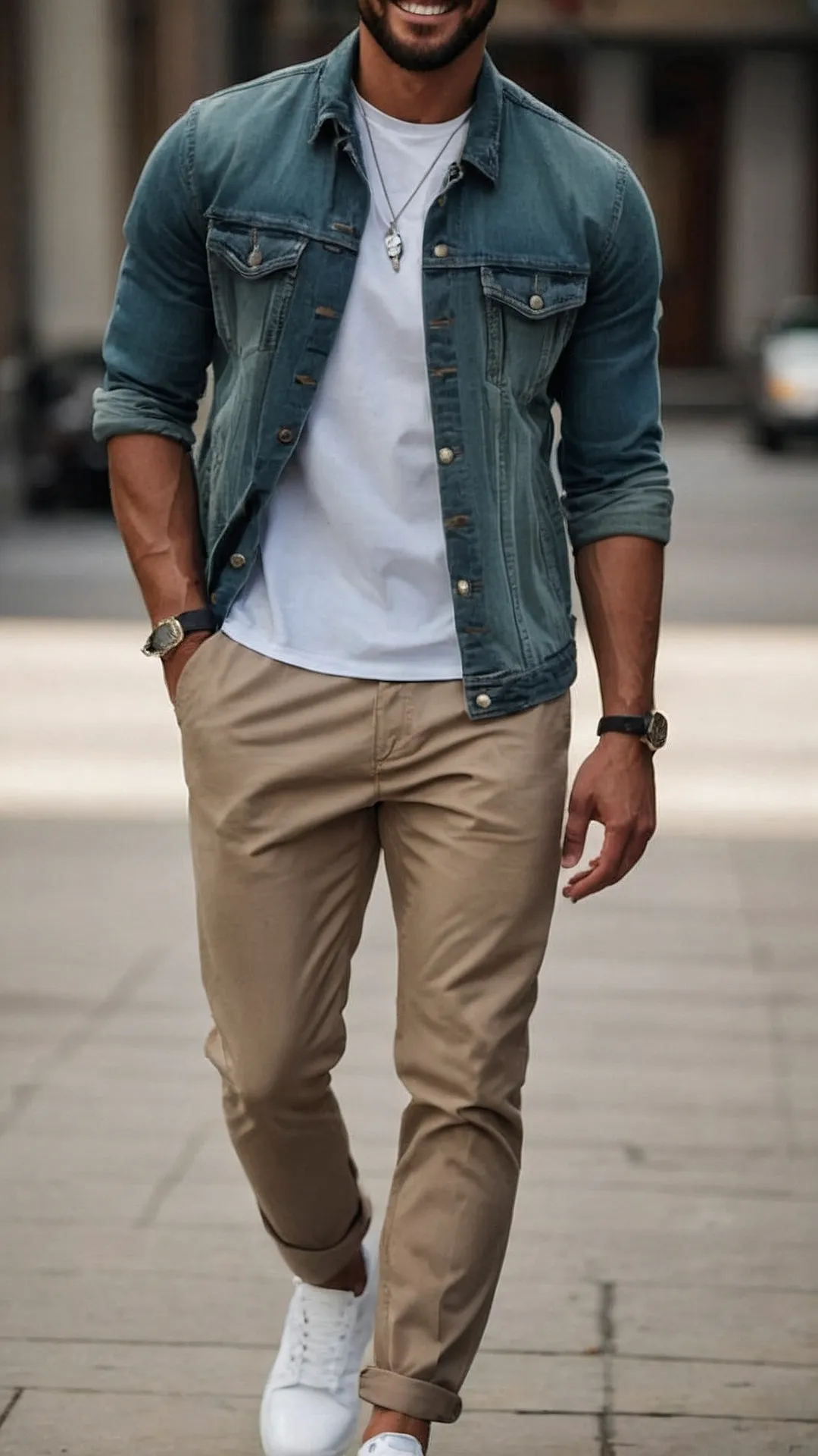 Denim & Khaki Canvas