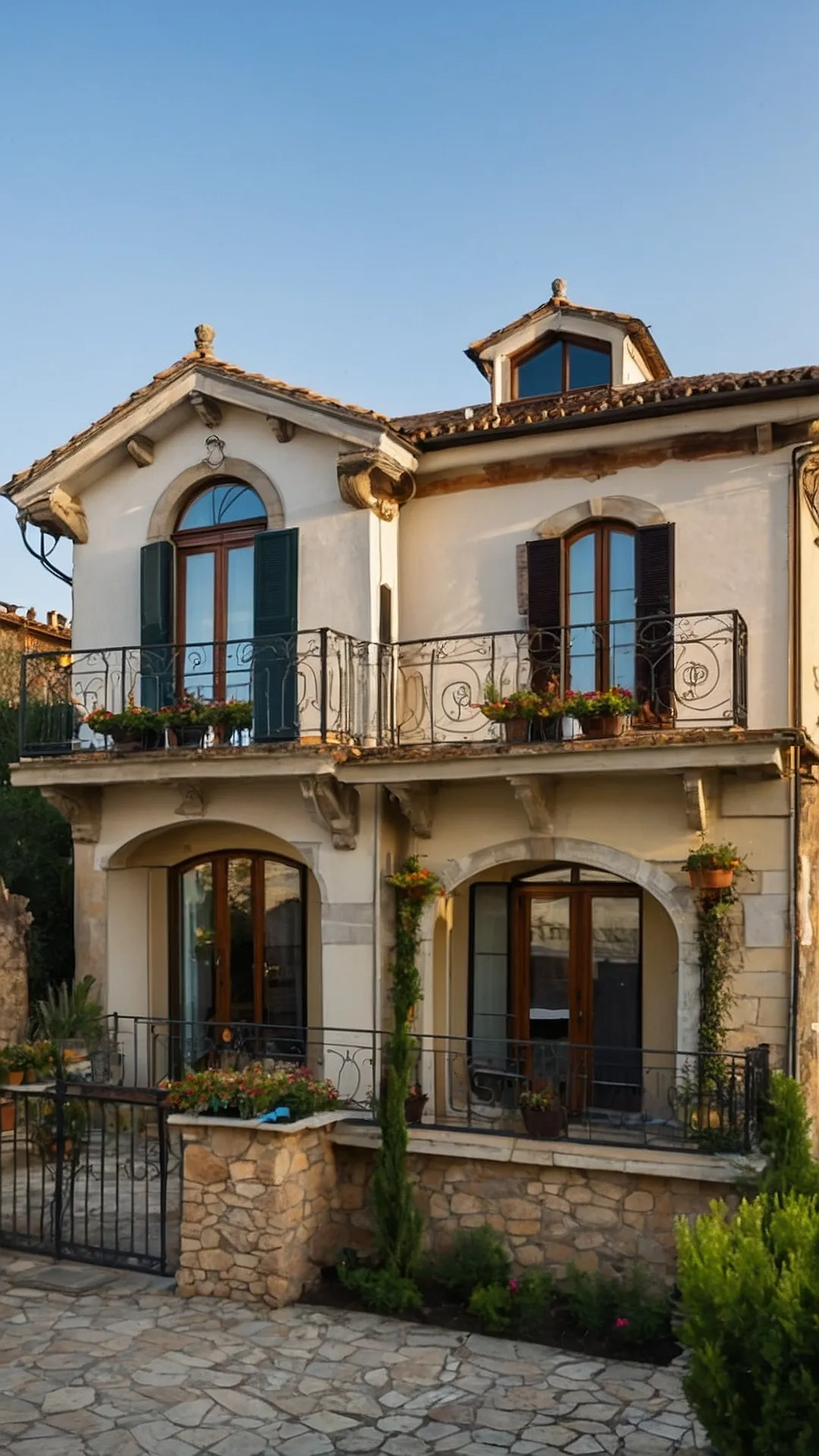 Retro Meets Rustic: Vintage Tuscan Style Home Inspirations 42 Mediterranean Charm