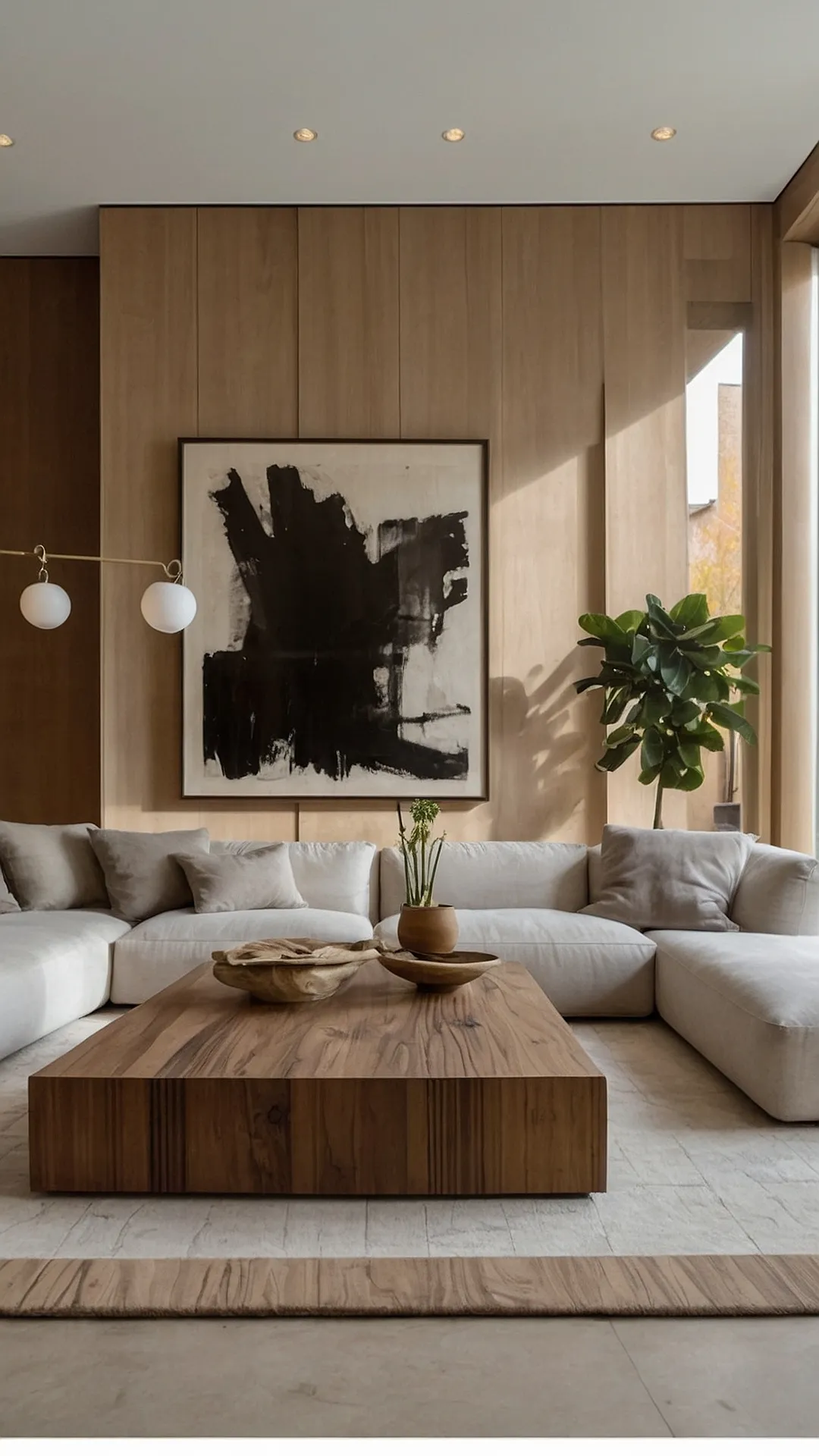 20 Creative Organic Modern Living Room Ideas for Dynamic Spaces 40 Organic Modern Sanctuary