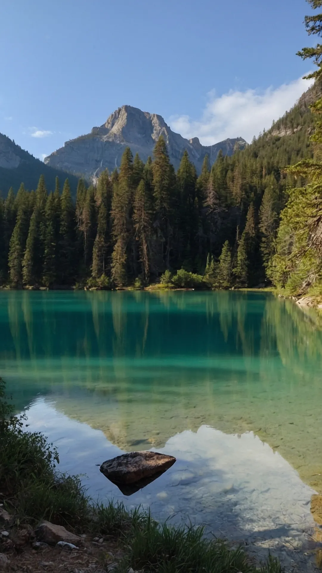 17 Picturesque Landscapes That Will Make Your Wallpaper Dreams Come True 35 Lake Reflections