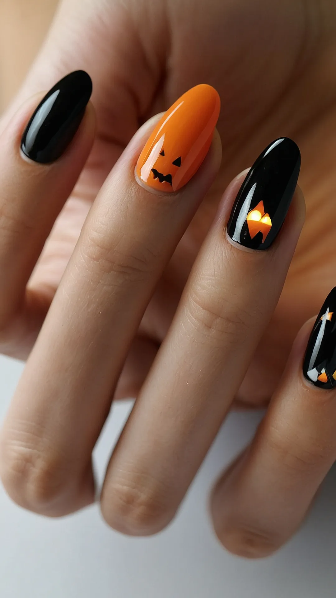 Easy and Trendy Halloween Nails for Every Style 32 Fun-tastic Spook: