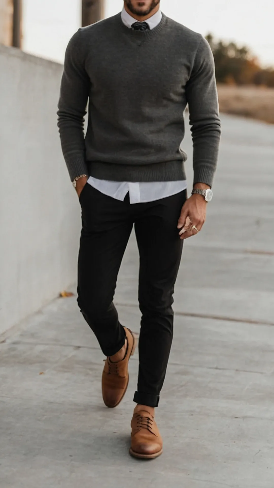 Layer It Up: 10 Casual Classy Looks to Rock This Fall** ** 44 Sharp & Effortless: