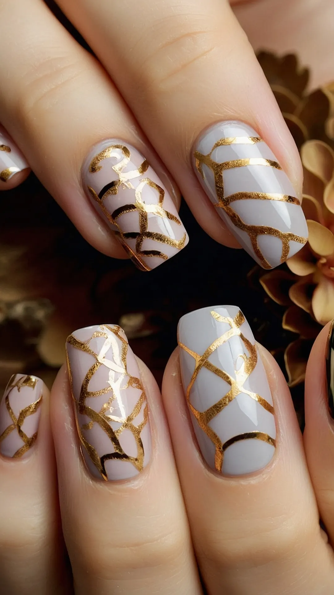 Sparkling Festivities: 15 Adorable Christmas Glitter Nail Ideas 36 Goldilocks' Glam