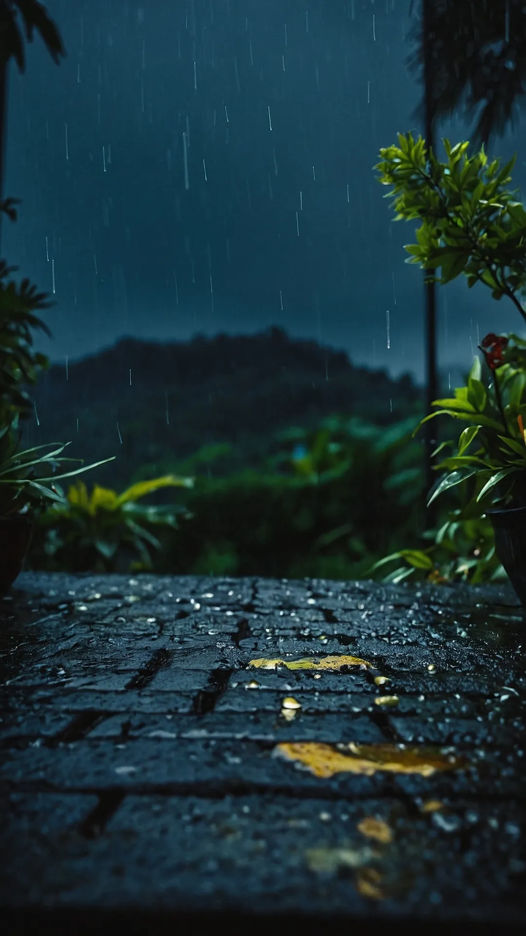 Water, Water Everywhere: Top 15 Rainy Day Wallpapers for Your Digital Devices 43 City in the Shower