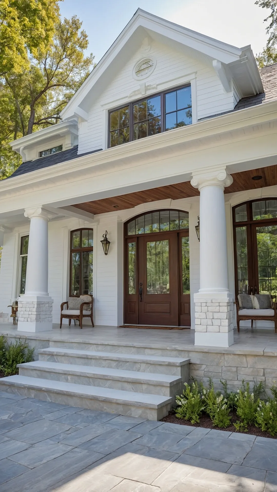 Posh White Exterior