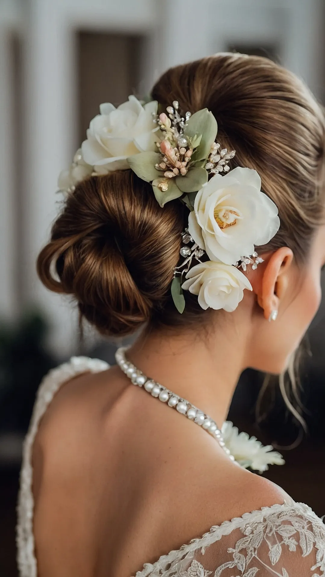 Wedding Hair in Bloom