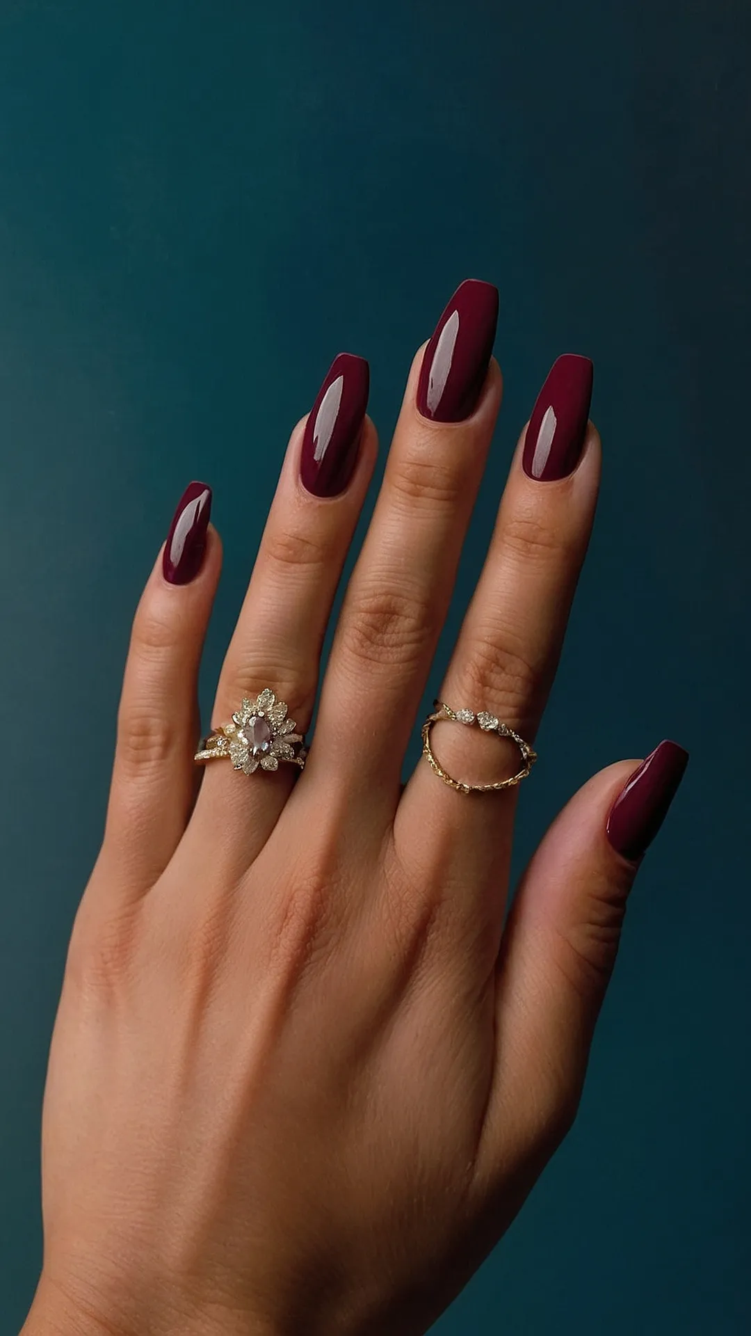 Wine-Inspired Nails: Classy & Bold