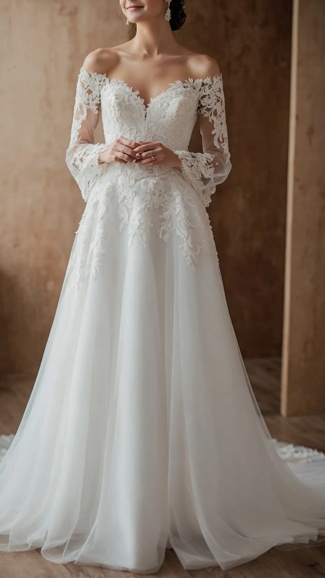 21 Whimsical Wedding Dress Ideas with Sleeves for the Modern Bride** ** 42 Chic Sleeves Steal the Show