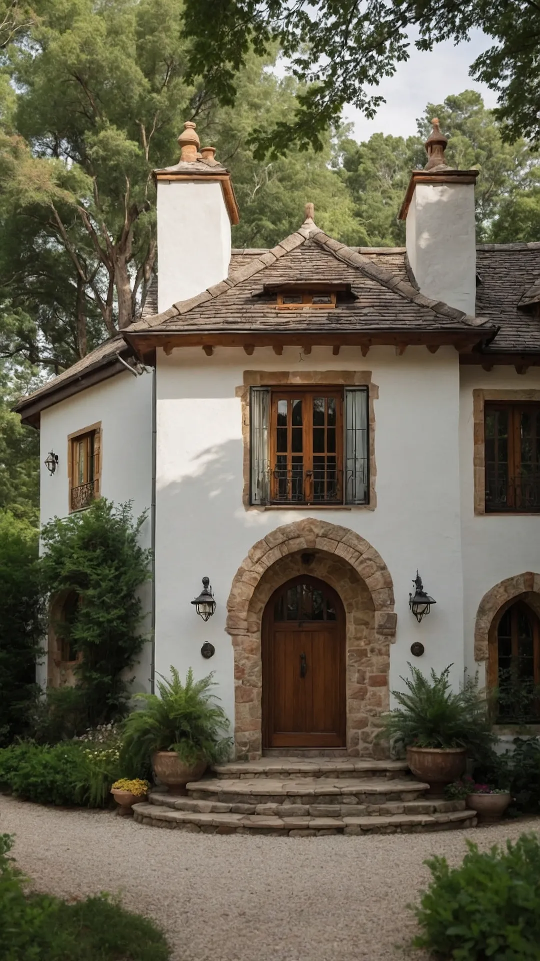 Discovering the Allure of French Cottages: 17 Stylish Exterior Concepts 38 Ooh La La Residence