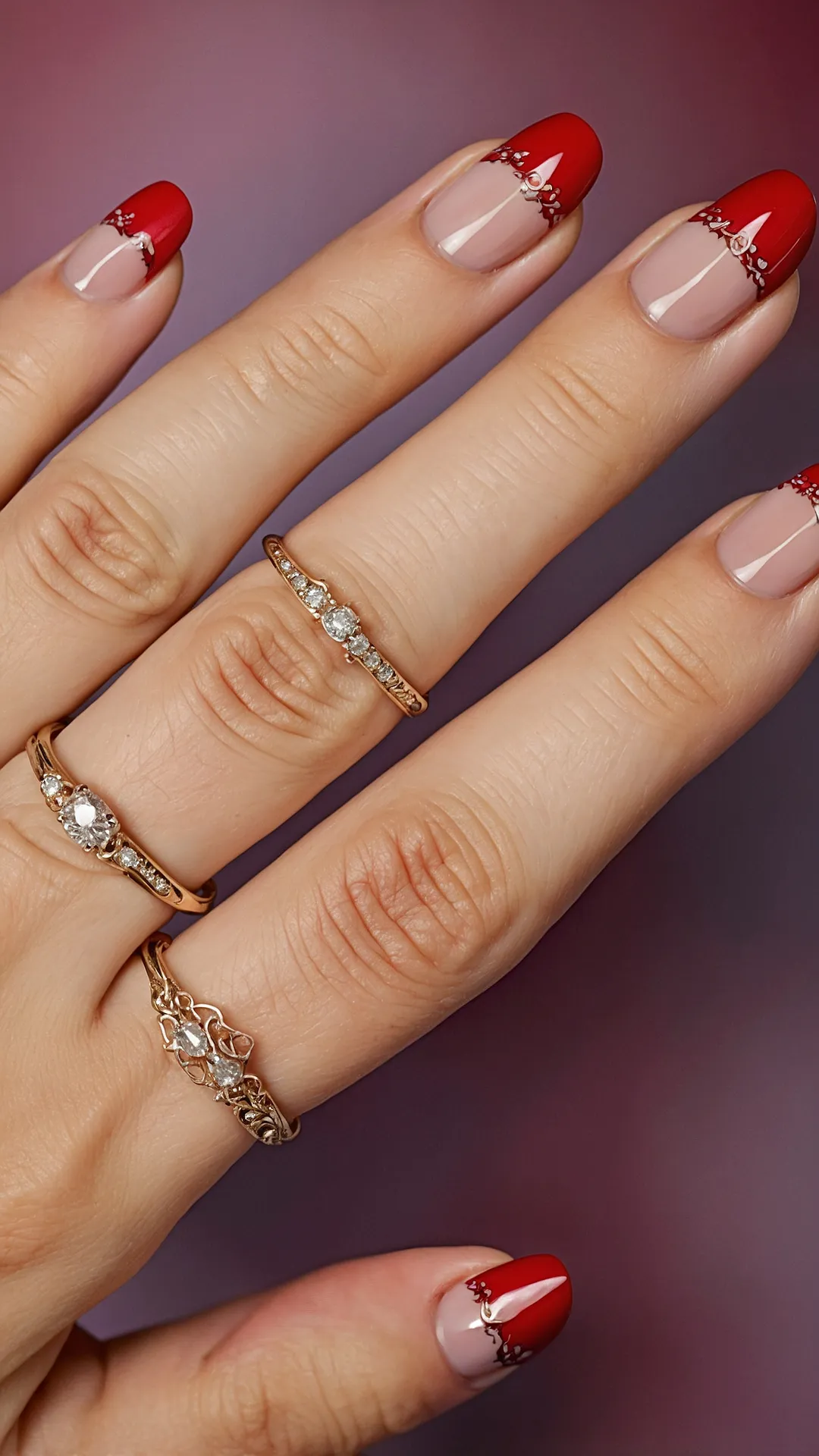 Discover 23 Stunning Red Acrylic Nail Ideas You’ll Adore 37 Acrylic Flame