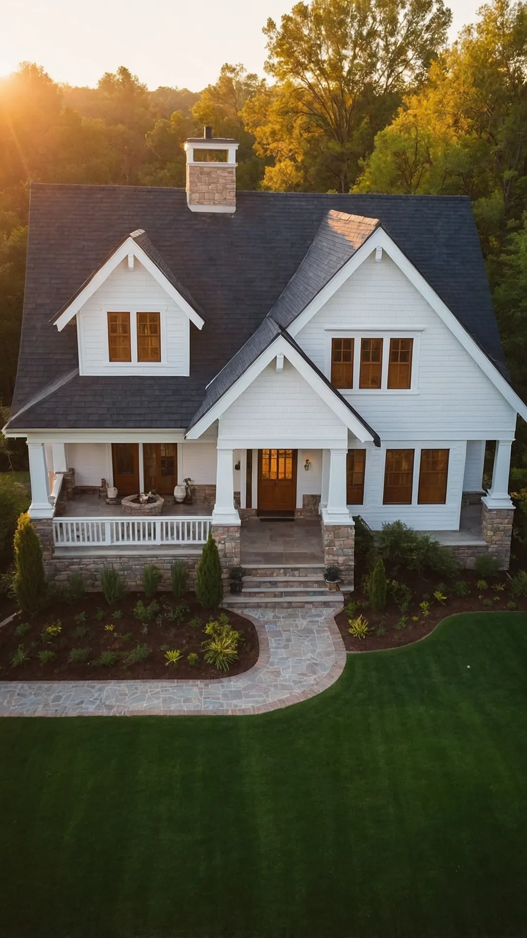Classic Meets Modern - A Journey Through American House Designs ** 44 Curb Appeal Kings of the USA