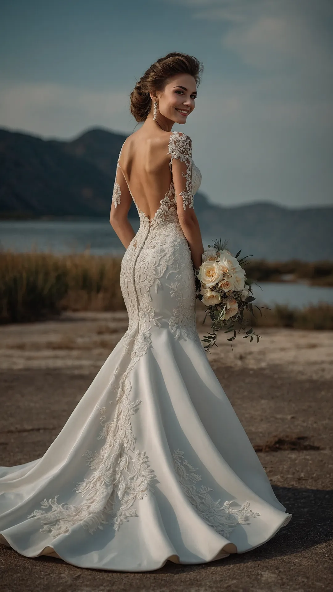 Whimsical Wonders: 20 Fairy Tale Wedding Dress Ideas 39 Floating Fantasy