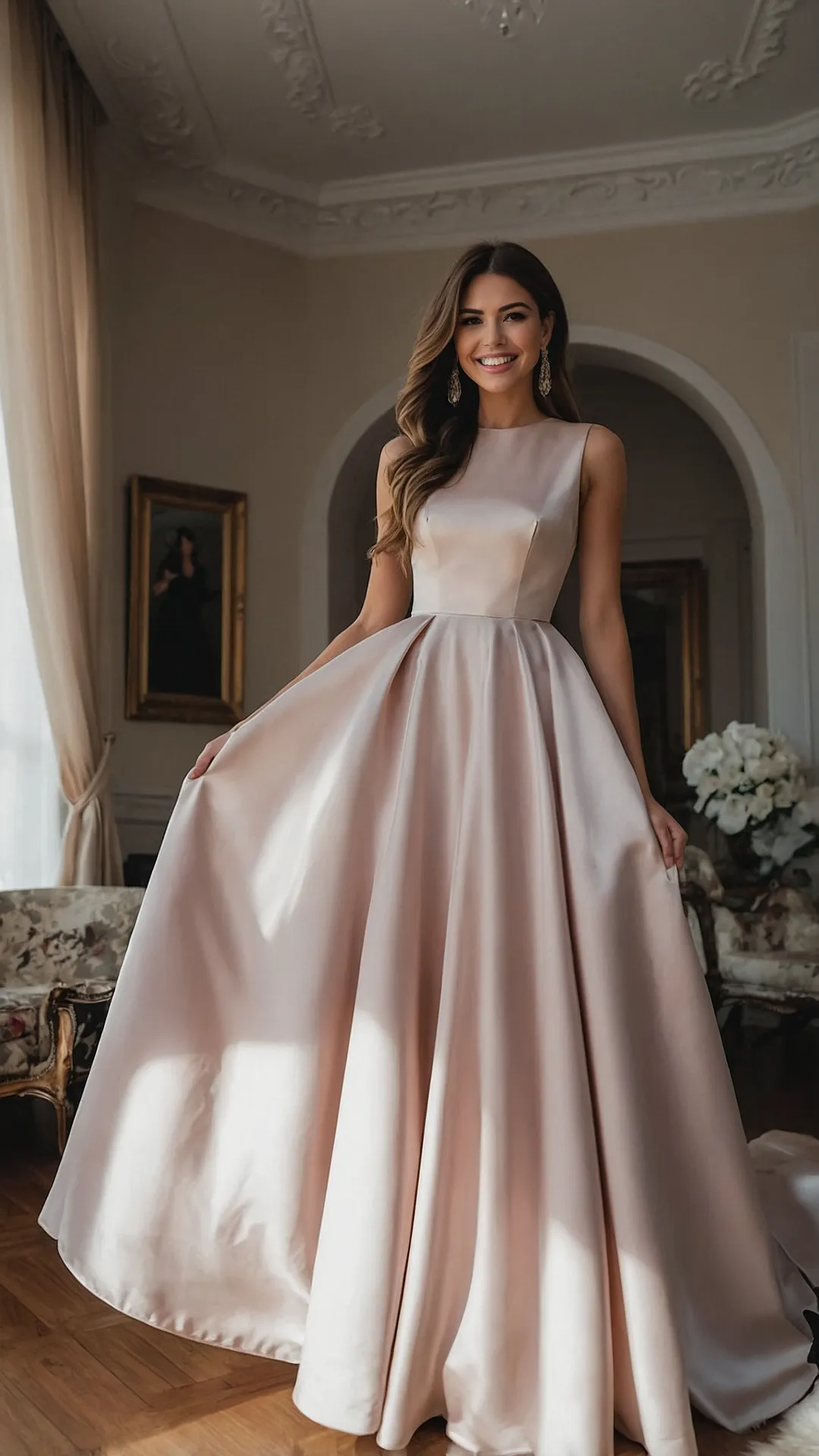 Fashion Fiesta: 15 Long Gown Designs for Your Special Events 43 One-Shoulder Charm