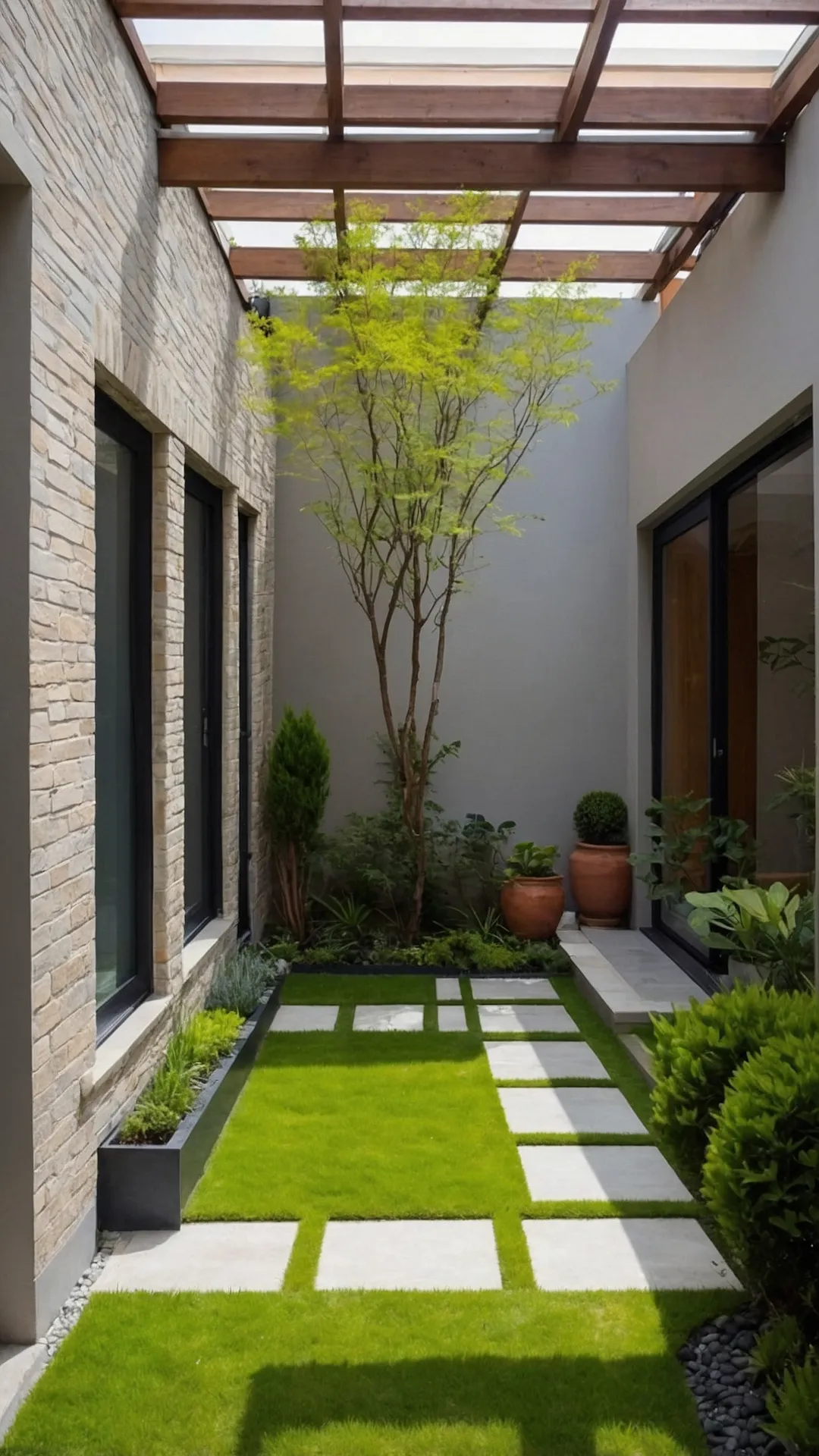 Transform Your Tiny Oasis: 15 Courtyard Garden Ideas for Small Spaces 40 Small Space Sanctuary