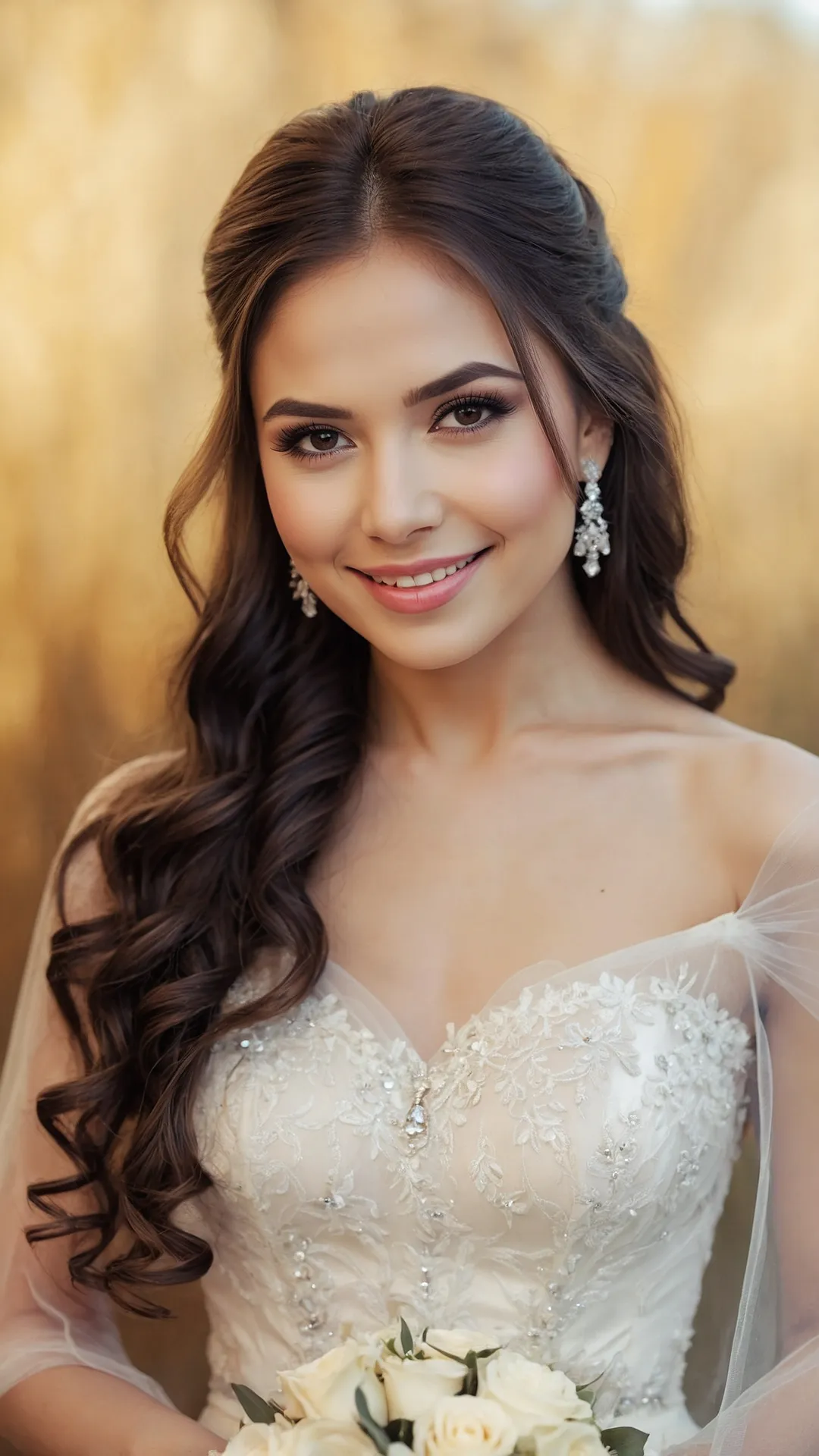 Celebrate in Style: 16 Medium Wedding Hairstyles for the Perfect Look 37 Your 'I Do' Do