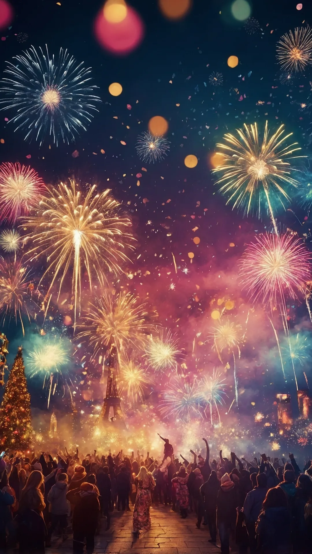 Sparkle Up Your Year: 21 Girly Happy New Year iPhone Wallpapers 34 Glam Gadget Gala