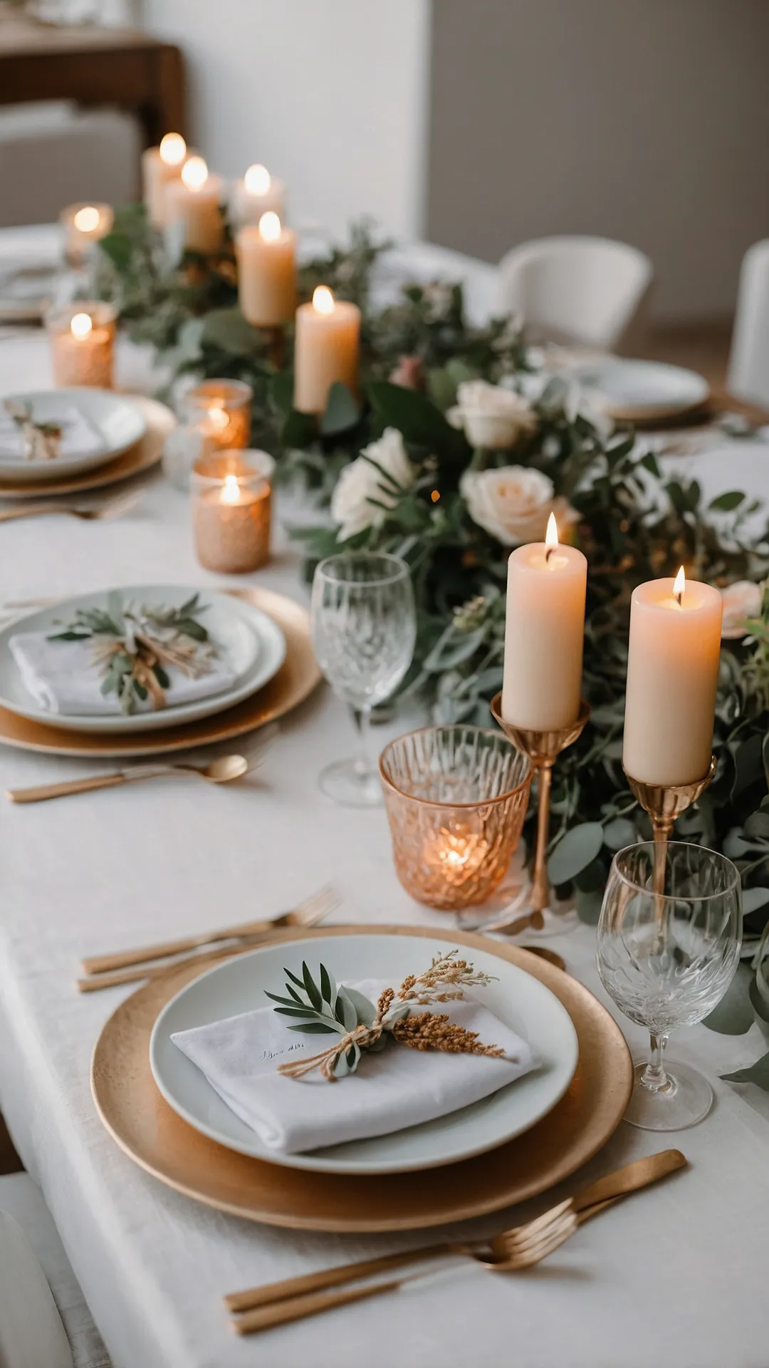 Set the Mood with 19 Romantic Dinner Table Decor Ideas 41 Gourmet Glow-Up