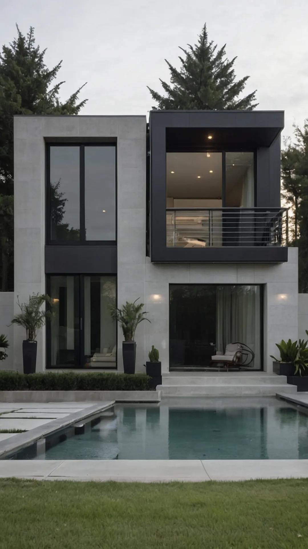 Live Lightly: 15 Modern Minimalist House Concepts** ** 44 Simplicity's Embrace: