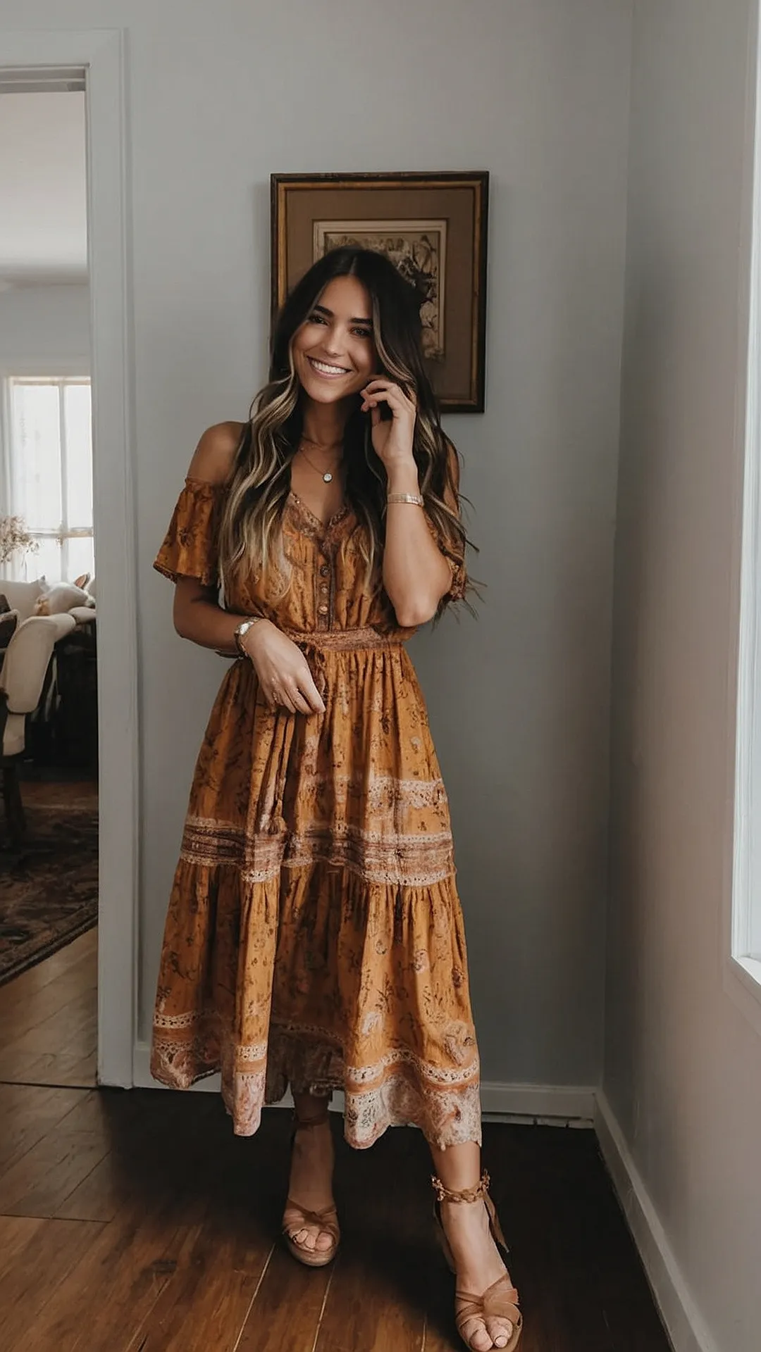 Embrace Your Inner Hippie: 15 Boho Fall Outfit Ideas for 2024 35 Boho Bliss: