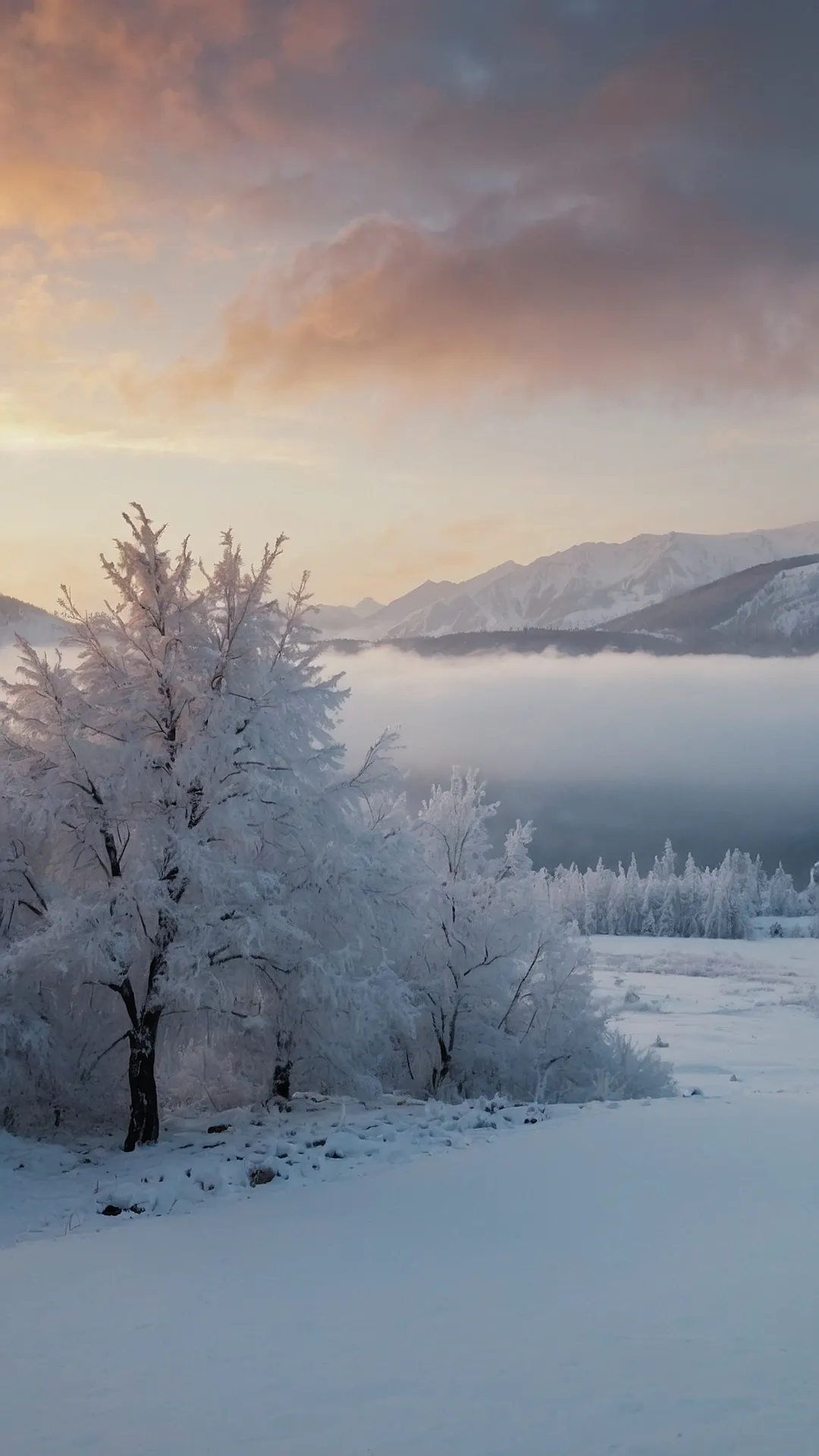 Winter Wonderland: A Bench with a View