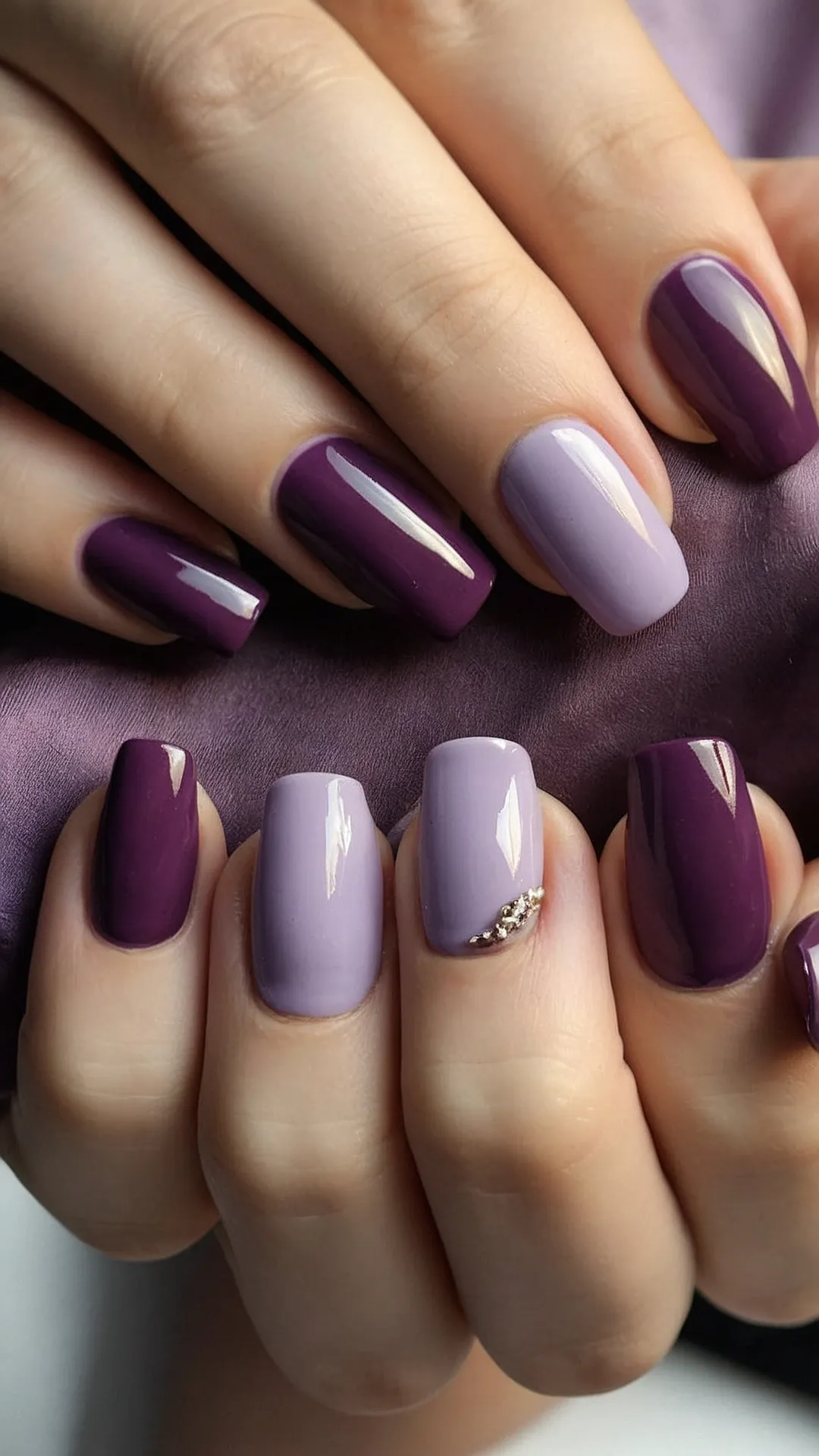 Edible Lavender Nails