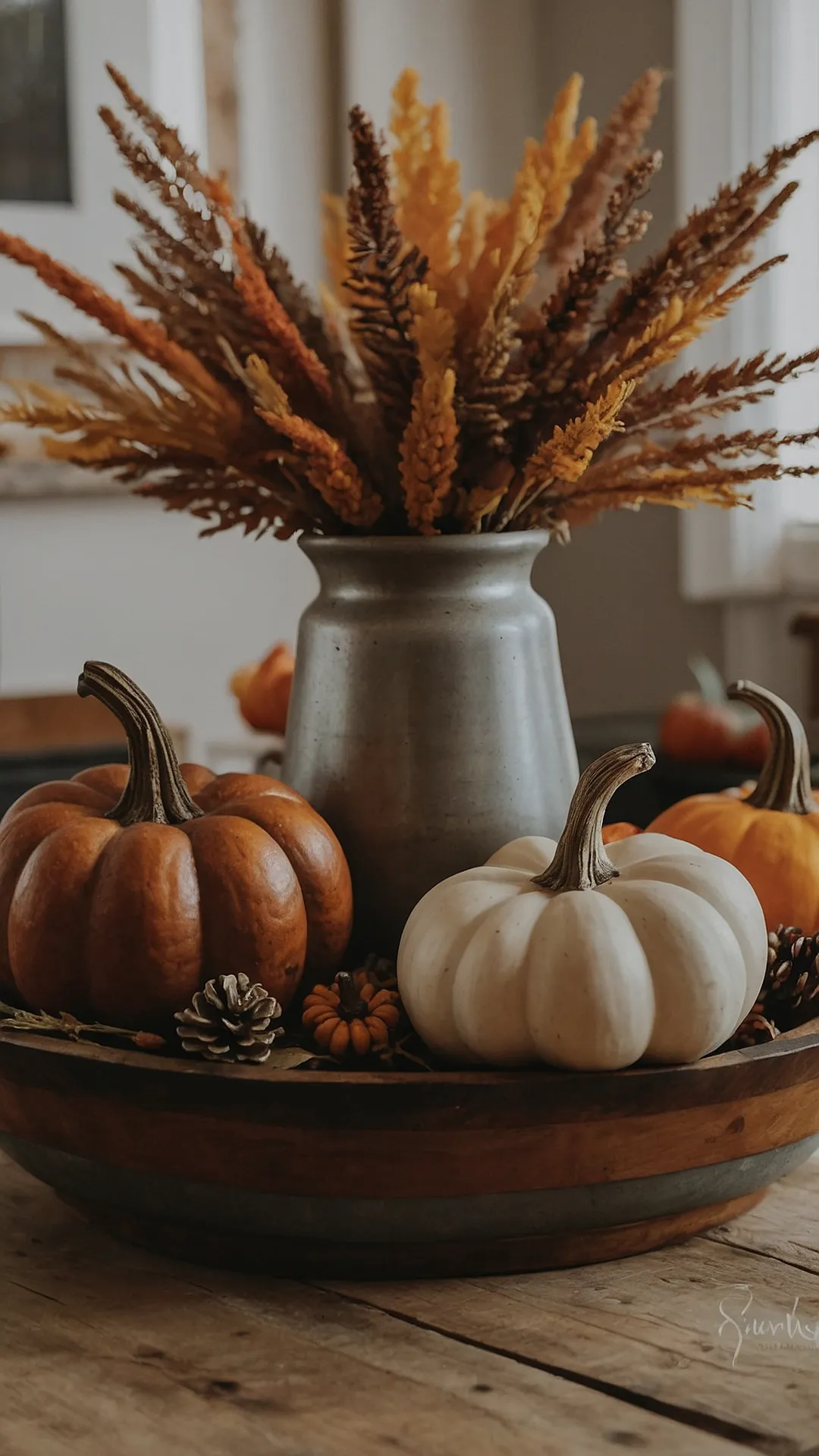 Spice & Shine: Fall Feast Decor