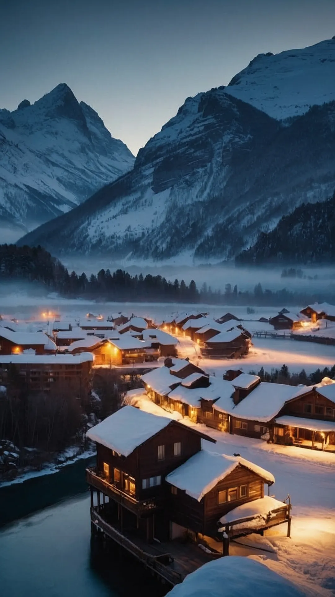 Chillingly Beautiful: 10 Winter Wallpaper Ideas for Your Cozy Space 39 1. Catchy