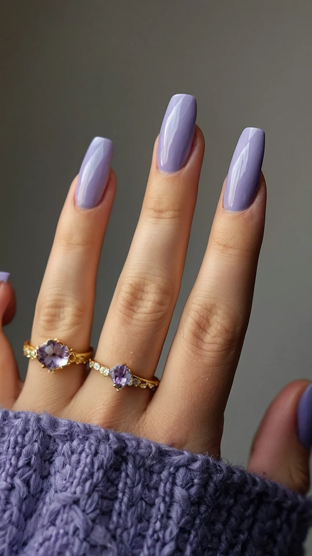 Get Inspired: 21 Unique Lavender Nail Ideas You Must Try 45 Lavender Rings