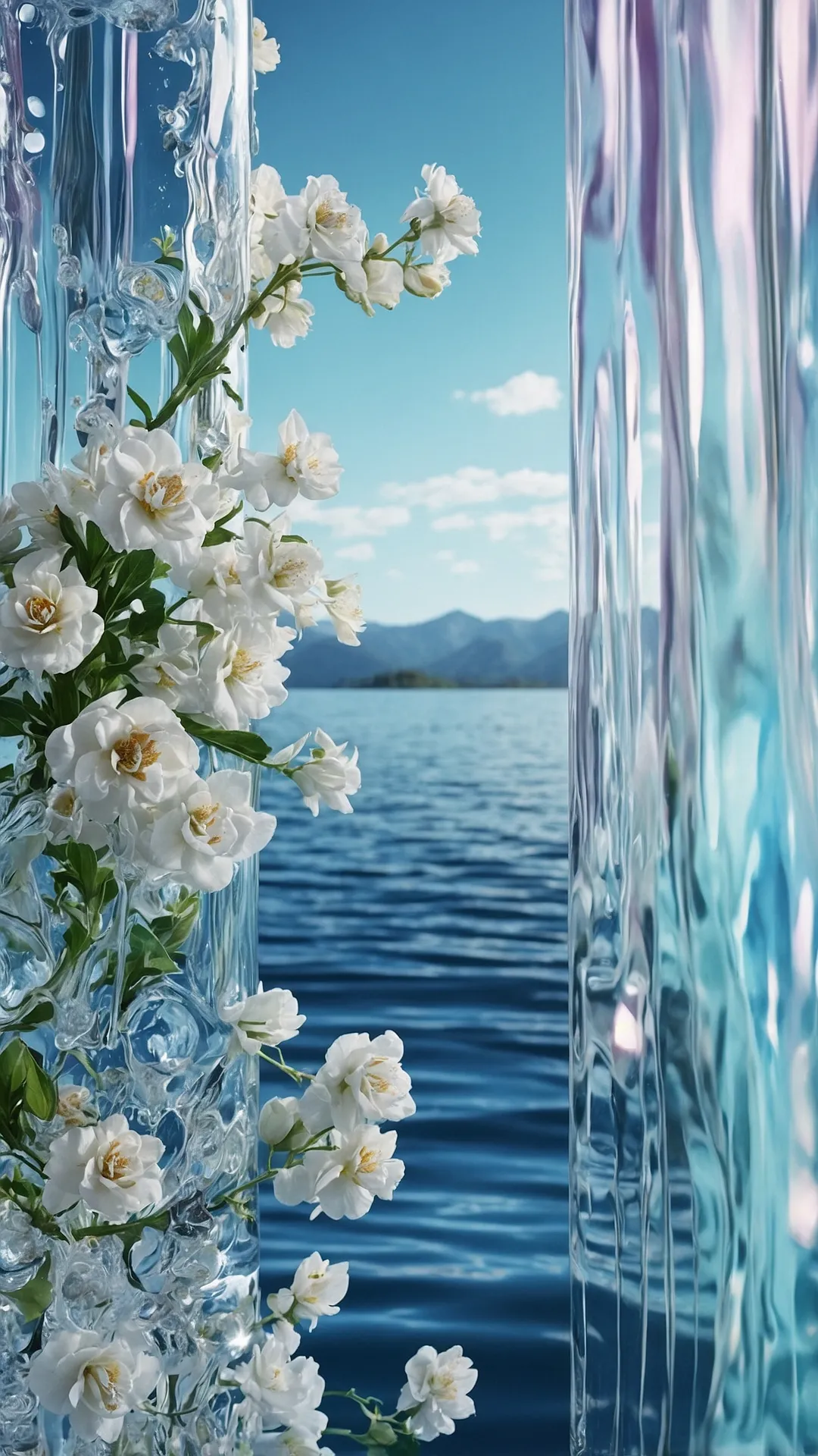 Dive into Digital Depths: 20 Stunning Water Wallpapers 34 Desktop Waves