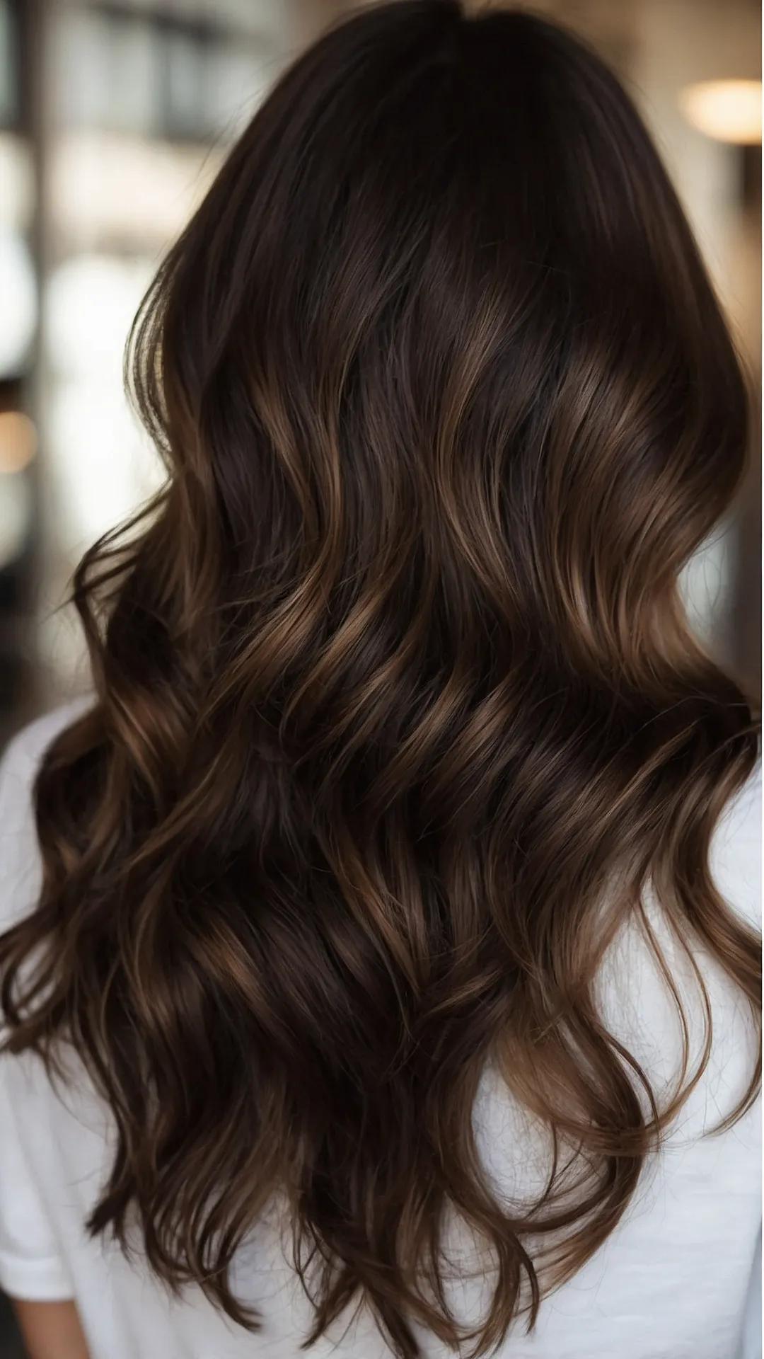 Unleashing the Glam with Purple Highlights on Brunettes 40 Walnut Wonders