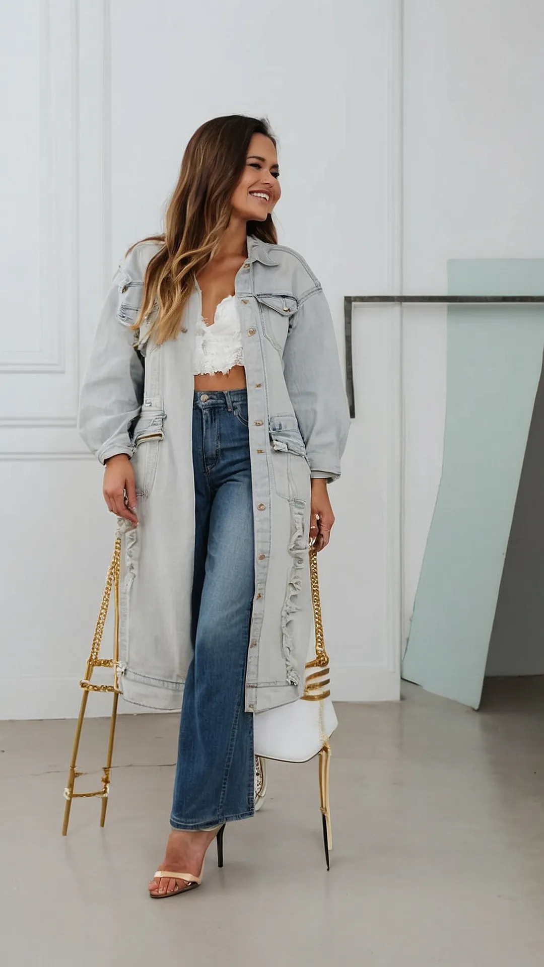 Denim Dreams: 15 Fabulous Women’s Styles That Wow!** ** 44 Ripped & Ready: