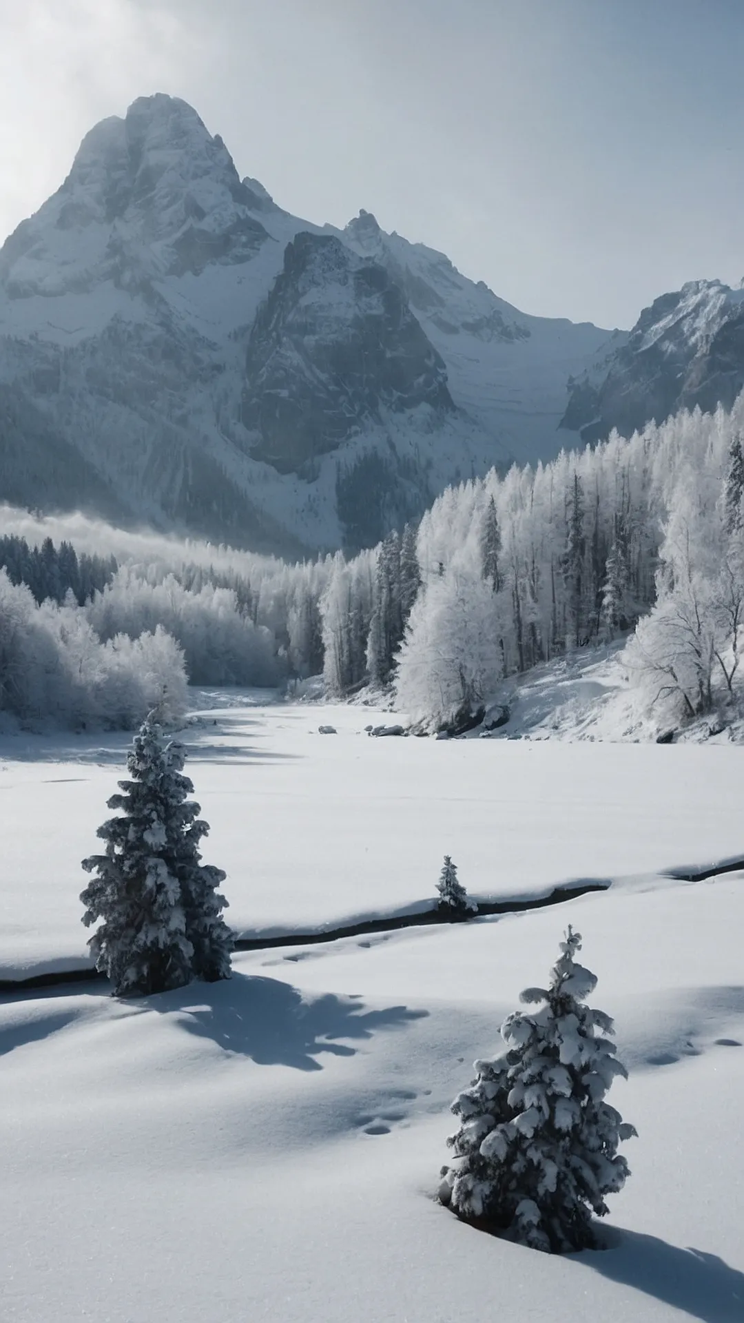 Chillingly Beautiful: 10 Winter Wallpaper Ideas for Your Cozy Space 31 1. Catchy