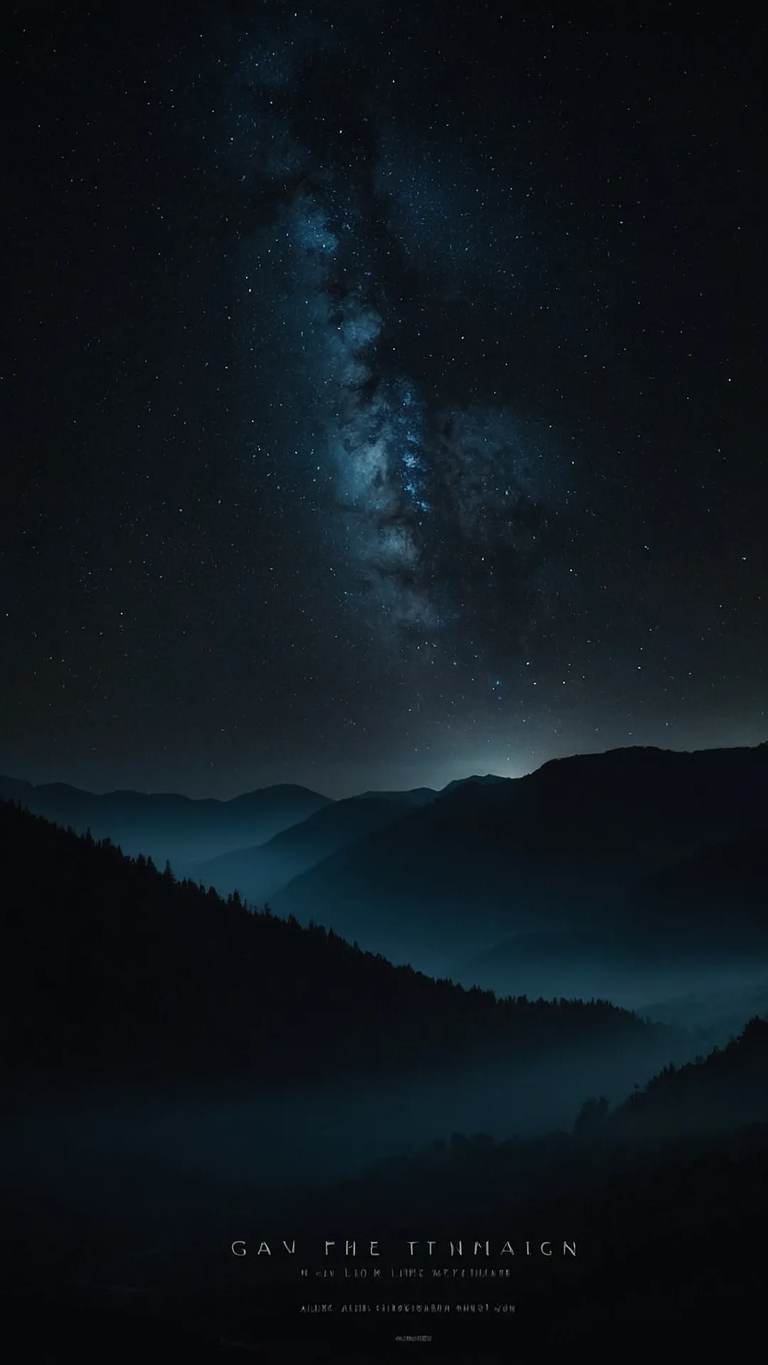 Dive into Calm: 15 Dark Aesthetic Wallpapers for the Ultimate Relaxation 11 Dark Sky Sanctuary